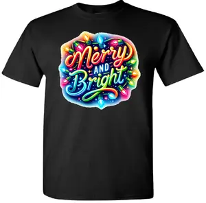 Various Christmas Tee DTF Designs For T-Shirts Pt 12 - Colorful Graphic Tee, Seasonal Apparel - Comfort Breathable unisex, snowman rhinestone shirt, rhinestone Santa shirt, Pastel ornaments shirt, Christmas controller shirt, merry and bright shirt, gnome