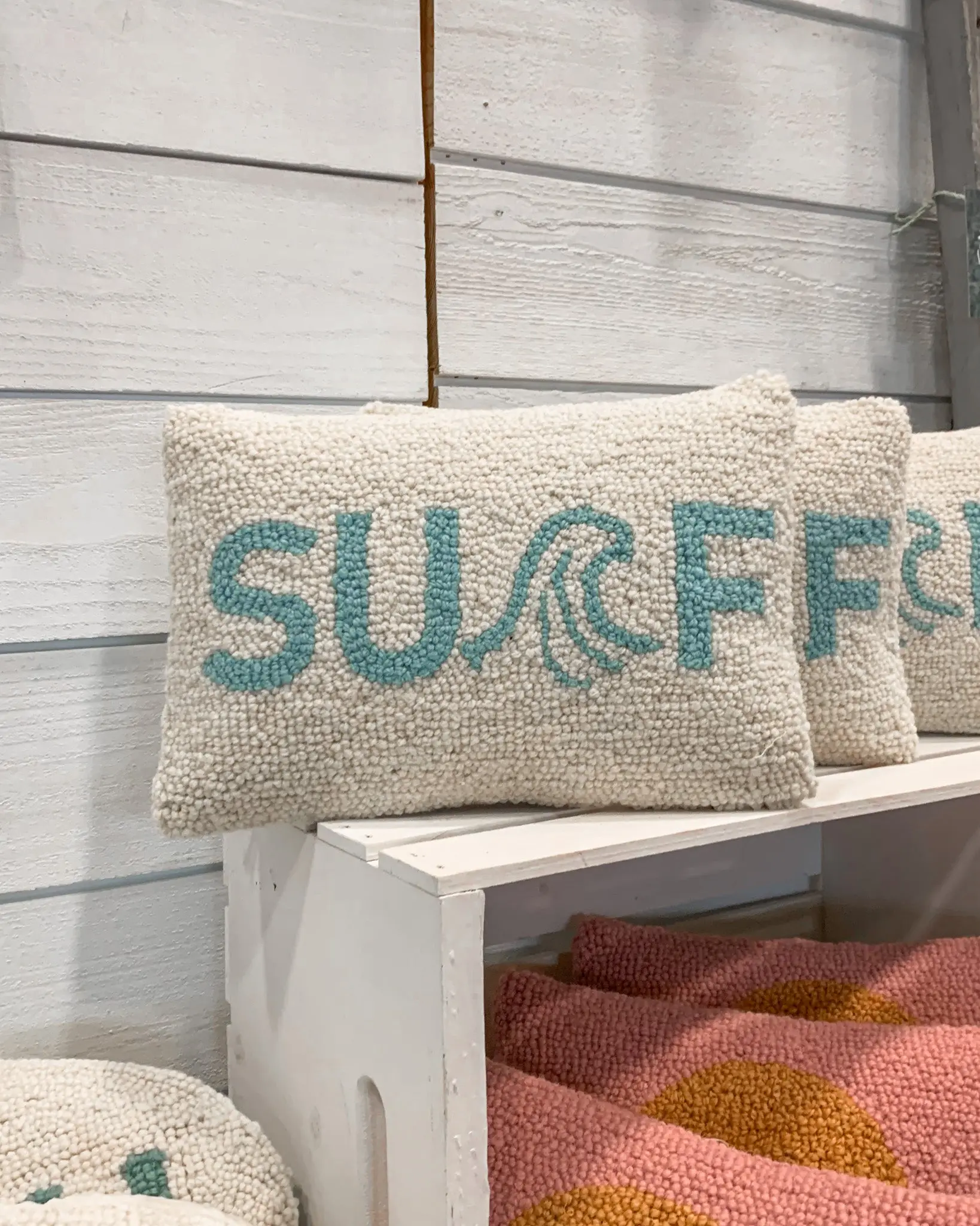 Surf Hook Pillow