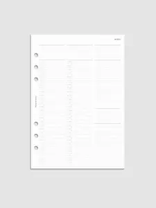 30 Minute Time Block Planner Inserts