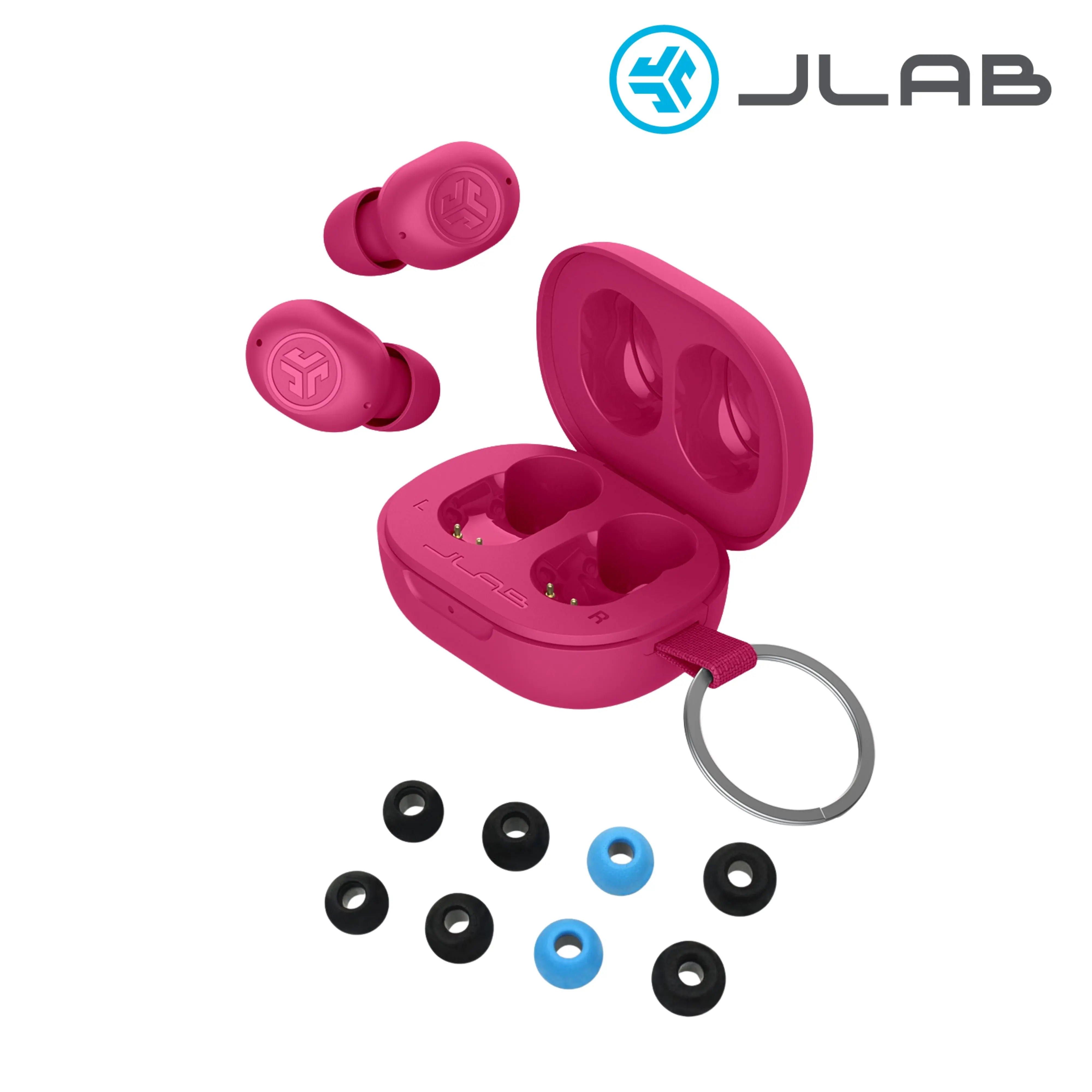 JBuds Mini Pink & Cloud Foam Tips