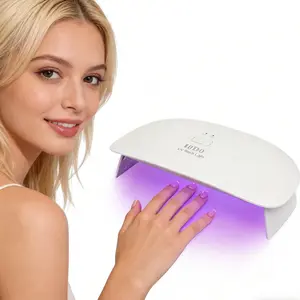 Fast Cure UV LED Nail Lamp For Gel Nails Cordless Salon-Grade Nail Lamps Professional Rechargeable For Gel X Nail Glue UV Lamp Curing 365-405nm light lamp uv light