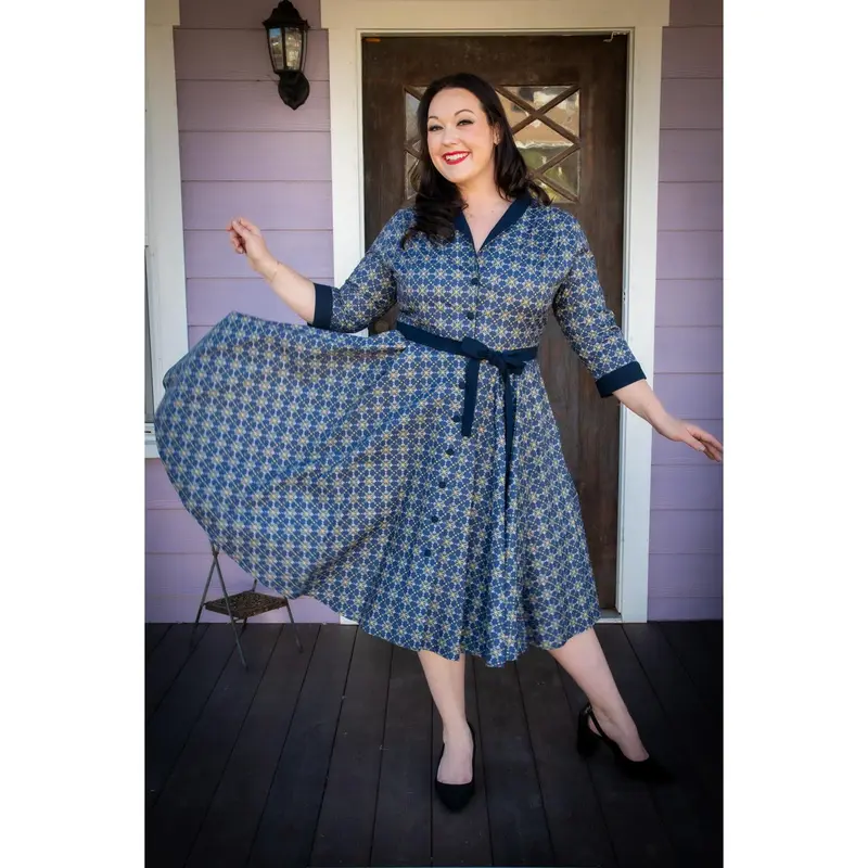 Monte Carlo Dress - Citrus Tile *sale