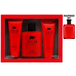 Perfume for Men Gift Set – Cranberry, Grapefruit, Italian Lemon, Warm Woods – Fresh, Spicy, Woody, Long-Lasting – Premium Mens Cologne 100ml x3