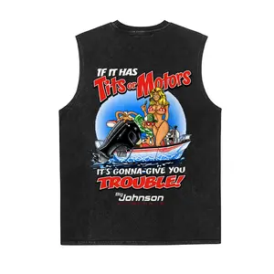 [Viral] Vintage Tank 90s Graphic Sleeveless Tank Tops Men Vest Streetwear Outfits Men Vacation Outfits Sleeveless Shirt