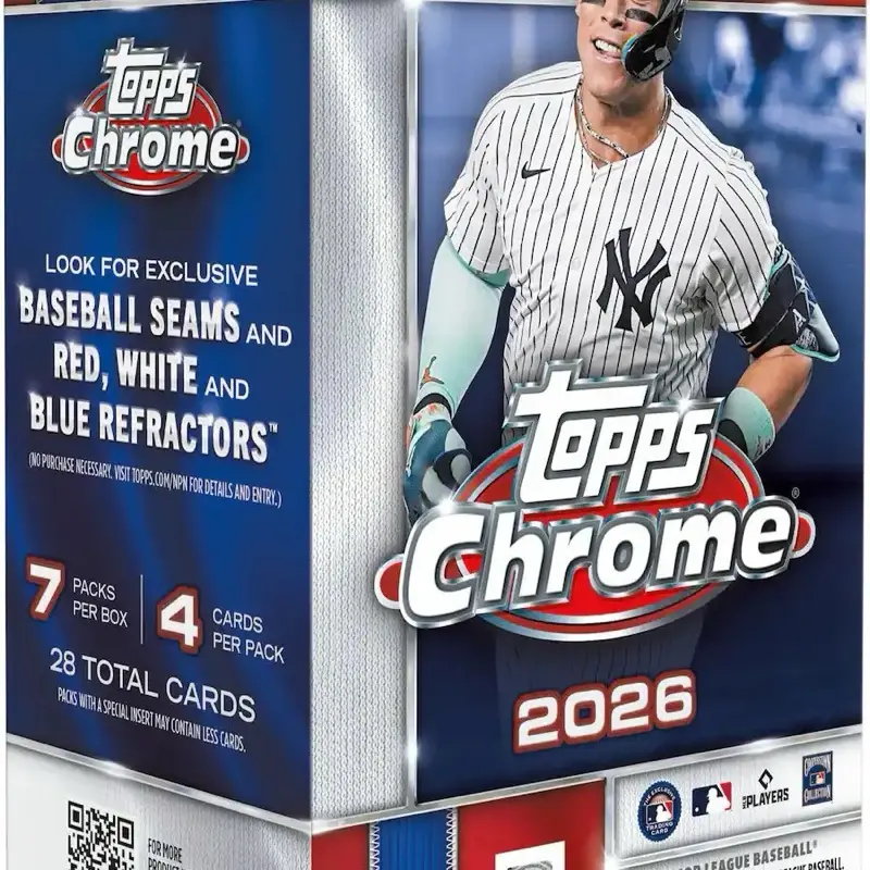 Topps Chrome Baseball Blaster Box 2026