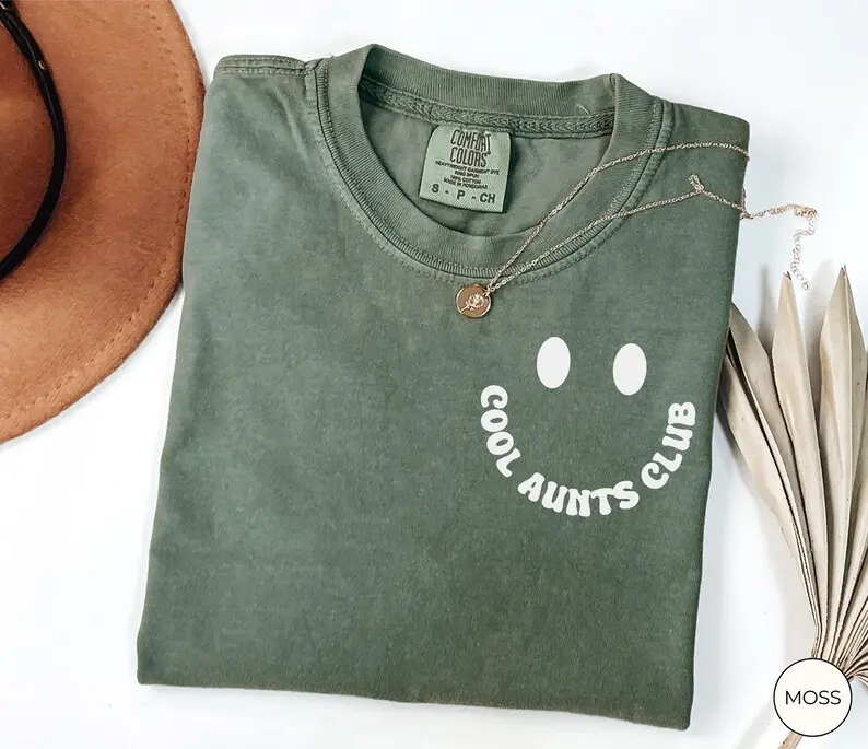 Cool Aunts Club Shirt, Cool Aunt T-shirt, Best Aunt Gifts, Favorite Aunt Tee, Retro Aunt Shirt, New Auntie Shirt, Comfort Colors