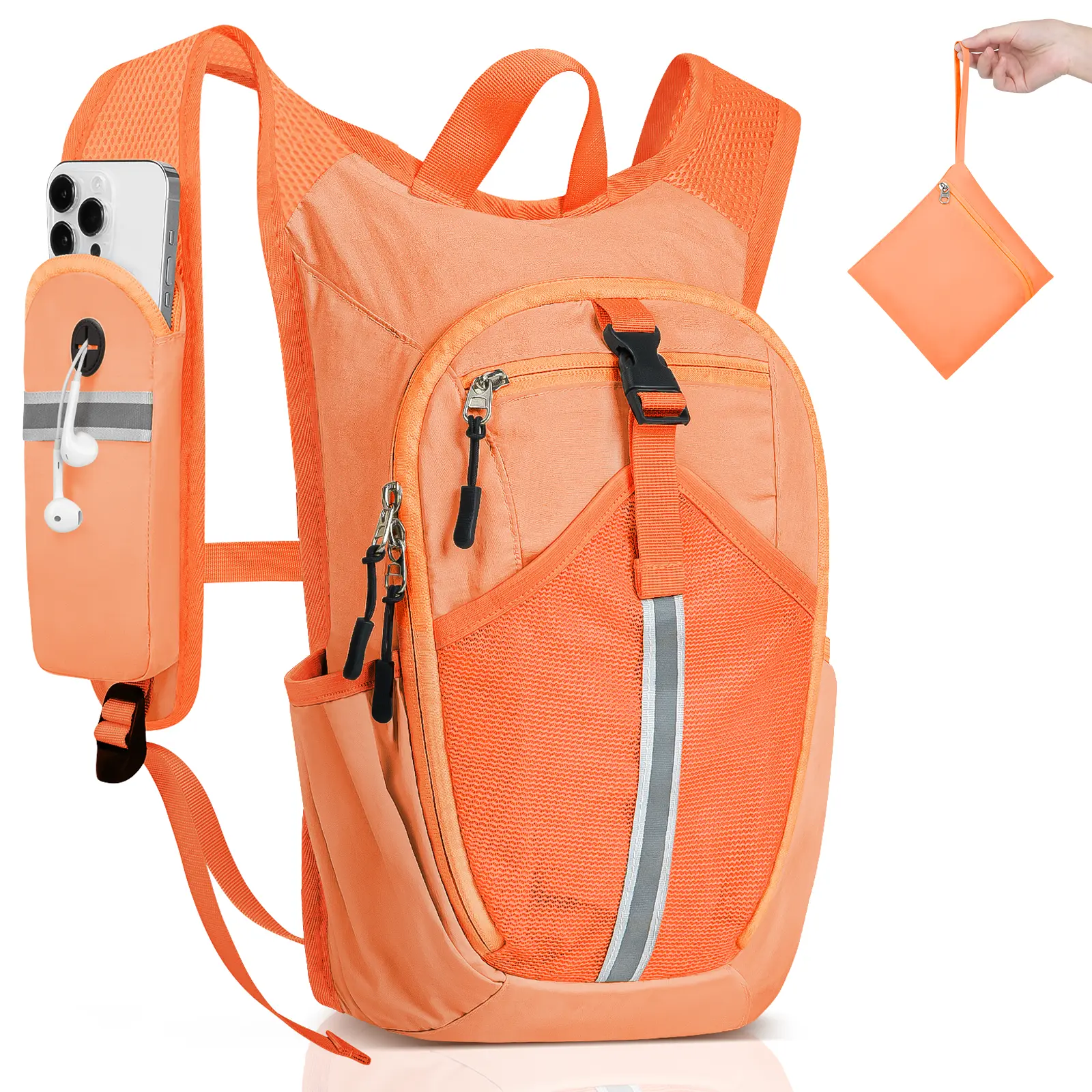 Lightbiz 15L Lightweight Packable Hiking Backpack - Foldable ...