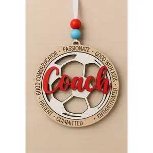 Soccer Coach Ornament – Personalized Appreciation Gift