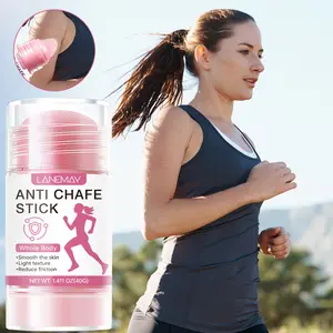 Lightweight Comfort Anti-Chafe Stick, Easy Apply, Reduces Skin Friction, Plant Essence Gentle Care, No Residue, Suitable for Sports, Office, Running, Body Care