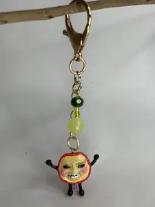 Happy Apple Figurine Keychain - Love and Deepspace Inspired - Caleb Apple Merch