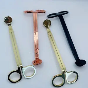 Polished Wick Trimmer, Premium Candle Scissors, Stainless Steel Wick Clipper Cutter