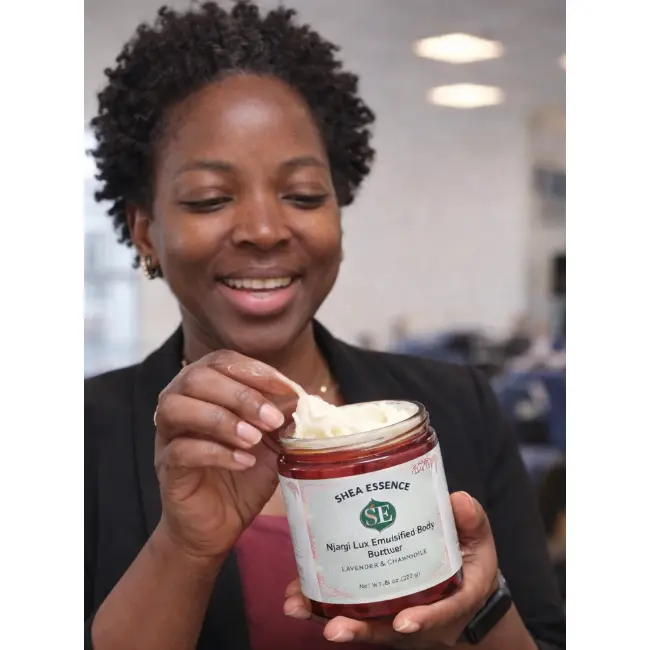 Njangi Lux Emulsified Body Butter with Lavender & Chamomile Fragrance