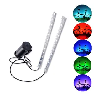USB Rechargeable Bright LED Bicycle Bike Frame Light Strip Multicolor Waterproof