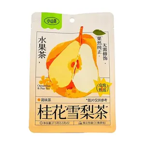 XSN Osmanthus Pear Tea Bags - 5 Pack (27.5g) - Natural Fruit Tea, Cold & Hot Brew, No Additives
