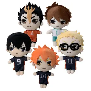 20CM Haikyuu Plush Doll Anime Volleyball Soft Stuffed Doll Haikyuu! Hinata Shoyo Tobio Kageyama Plush Pillow Kids Toy