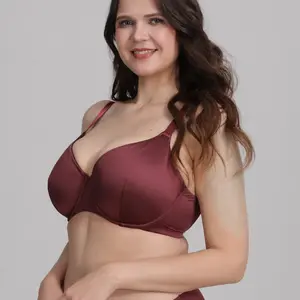 DRontex Plus Size Underwire Bra – Full Support for Everyday Comfort No Dig Plus Size Bra – Wide Straps, All-Day Support Soft Comfy Bra bras for plus size