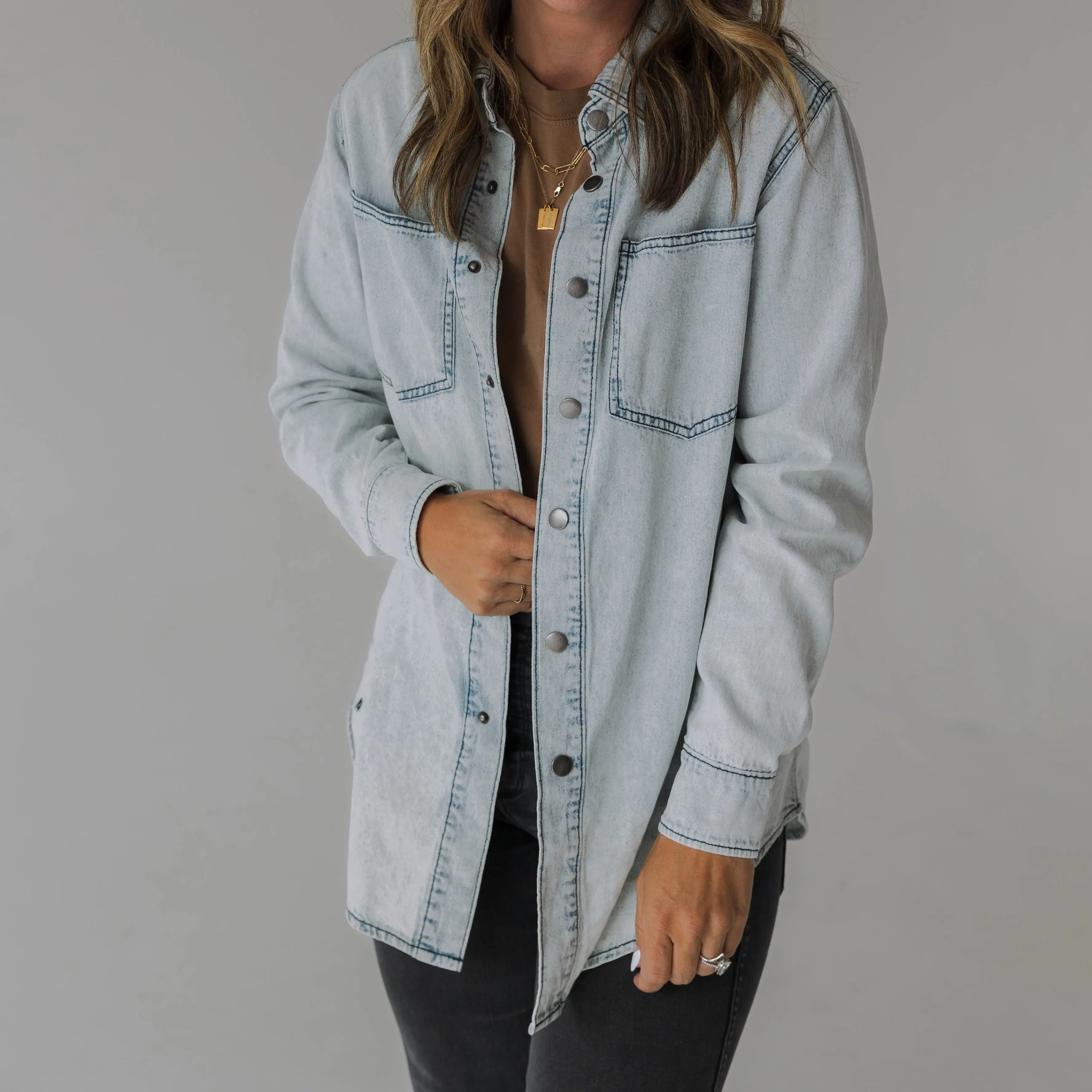 Heritage Denim Shacket | Womens Heritage Denim Shacket | Womens