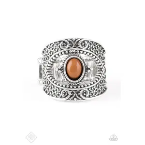 Totally Tourist Brown Ring