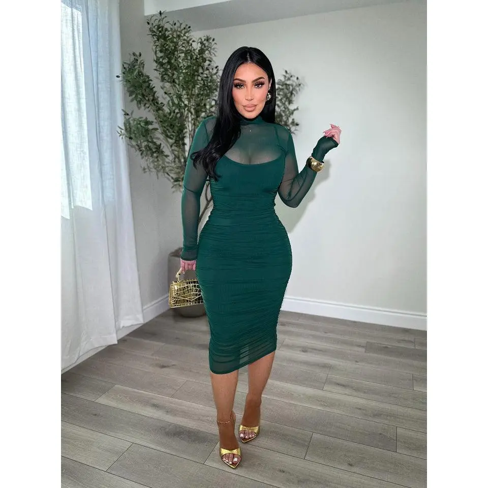Dashing Hunter Green Dress - TikTok Shop Dashing Hunter Green Dress - TikTok Shop