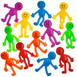 5/15/30Pcs Colorful Finger Puppets Toys, Handheld Elastic Tpr Stretchy Toy for Relaxation, Autism Sensory Toy, Soft Rubber Figures, Party Toy(Random Color)