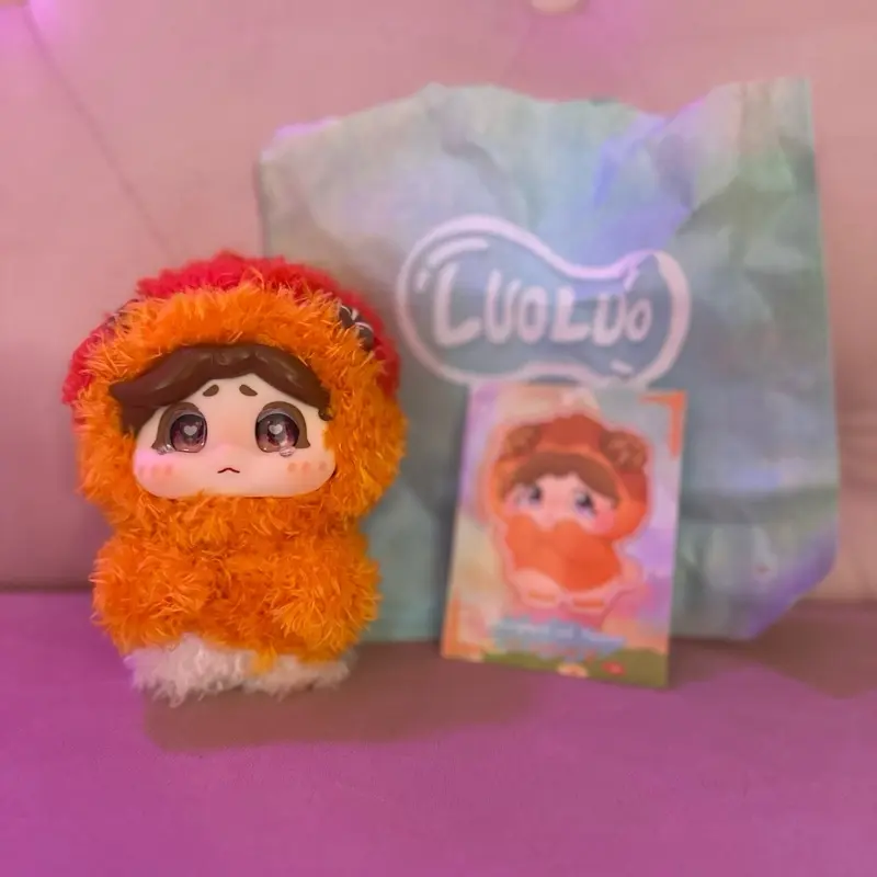 LUOLUO Child Vision Orange Goat Plush Figure CONFIRMED Complete Blind Box
