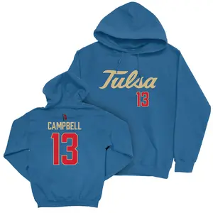 Tulsa Football Sideline Royal Hoodie - NuNu Campbell
