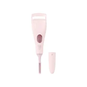 [RUBY VIBE CO] DualLash-Lift Heated Lash Curler & Defining Wand RVC01 Portable Travel-Friendly Pink Fast Heating Tool