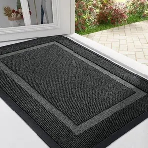 All Weather Doormat Durable Front Door Mat Indoor Outdoor Entrance