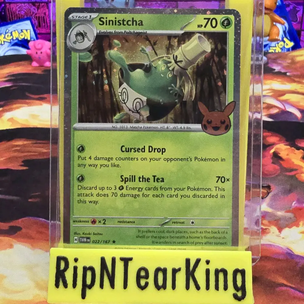 Sinistcha TWM 022/167 Cosmo Holo Raw Card