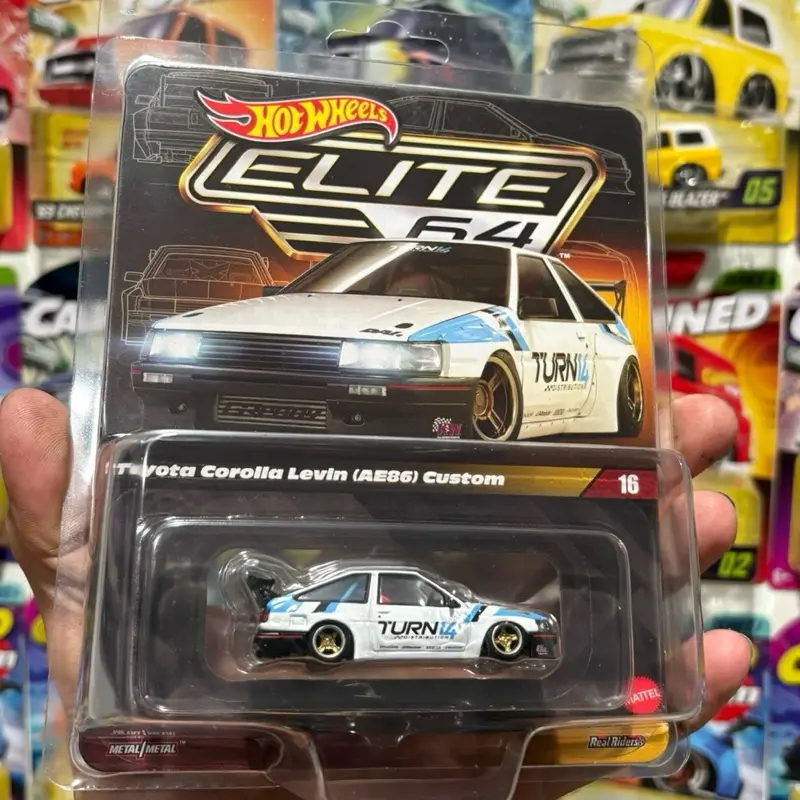 Hw Elite 64 Toyota Corolla AE86 Levin diecast car 1:64 scale