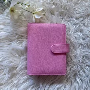 A6 Luxe Wide Binder with Elegant Textured Cover and Secure Buckle Closure * ENVELOPES NOT INCLUDED