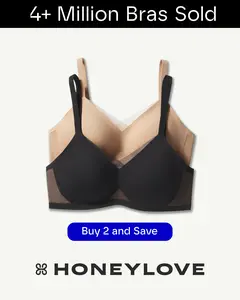 Honeylove CrossOver Wireless Bra - Bundle 2 and Save