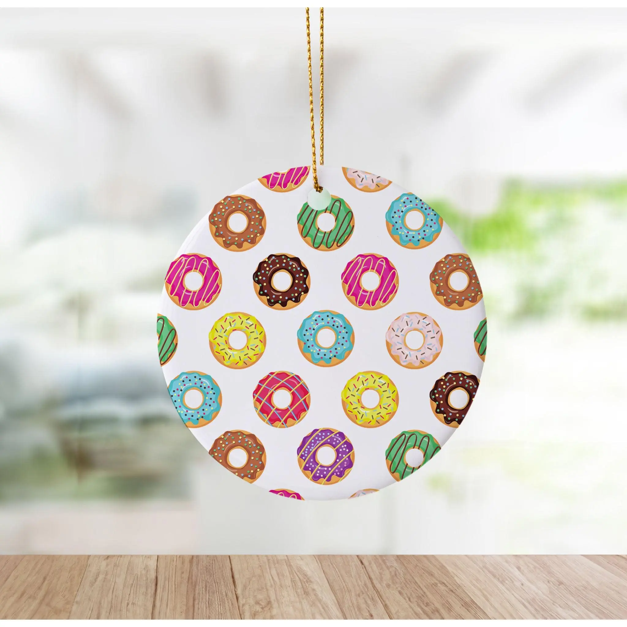 Sweet Treat Donut Christmas Ornament