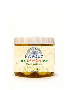 Papouz Pickled Spicy Cauliflower Yellow 16fl oz.