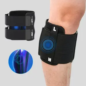 Unisex Adjustable Calf Support Brace, Breathable Compression Leg Wrap for Sports, Running, Fitness & Daily Wear, Flexible Stabilizer for Leg Comfort, Lightweight Non-Slip Design for Men & Women