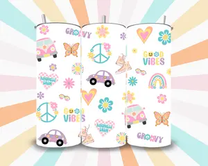 Retro Design Tumbler with Bluetooth Speaker Bottle Drinkware Portable Washable