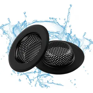 Stainless Steel Sink Anti Clogging Strainer Basket, Durable Kitchen Filter Mesh, Rust Resistant Design, Easy Clean & Maintainable, Perfect for Daily Use