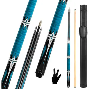 Pool Cue Stick 57" Billiard Cue Sticks Professional Low Deflection Pool Sticks