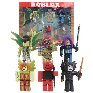 Roblox Action Figures 2.5 To 3 Inch Virtual World Game Mini Dolls Set Multiple Styles With Weapons Collectible Toy For Kids