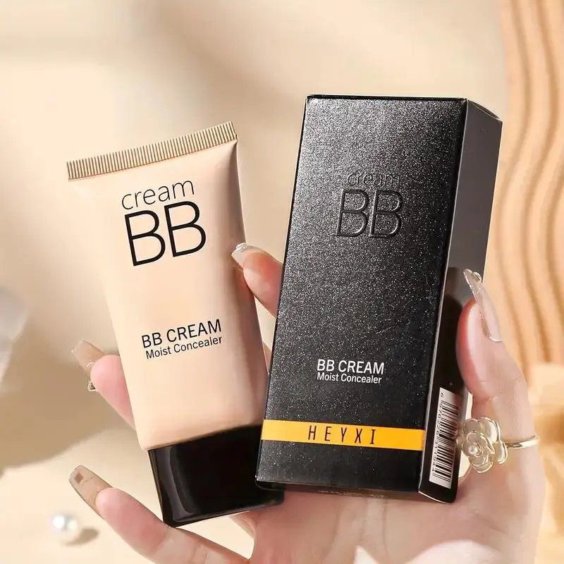 Long Lasting Foundation, BB Cushion Moisturizing Hydrating, Moisture Foundation, Lightweight Concealer Foundation, Highlighting Concealer Cream, Dark Skin Covering Makeup Cream, Cosmetics Gift, Trending Makeup, Buildable Coverage, Hydrate