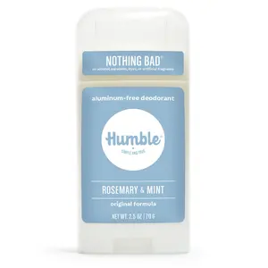 Humble Brands Rosemary & Mint Aluminum-Free Deodorant - 2.5oz (70g) Long Lasting Scented Body Care