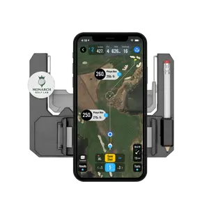 Golf Cart Steering Wheel Phone Mount Flip-Up Cell Phone Holder for Club Car with Secure Grip and Easy Access