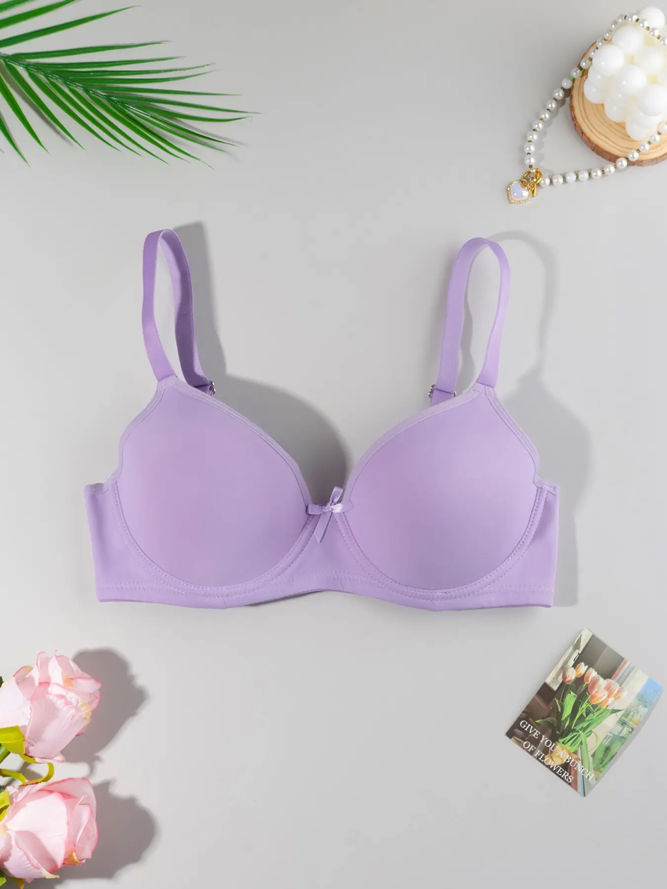 Seamless Invisible T Shirt Bra Lightly Padded Soft Underwire Push Up U Back No Dig Shoulders Women's Elegant Chic Everyday Bra Underwear Invisible Bras