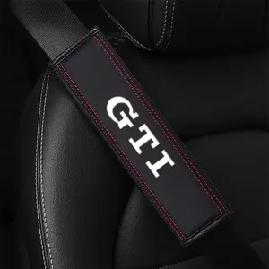Comfortable Car Seat Belt Shoulder Cover, Safety Pad for Vw Gti, Available in 1pc or 2pcs, Ideal for Enhanced Driving Comfort