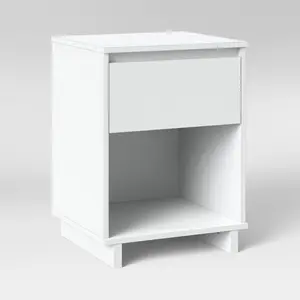 Modern Nightstand White - Room Essentials Modern Nightstand White - Room Essentials