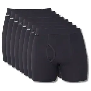Organic Cotton Boxer Briefs - Eight Pack
