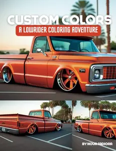 Color Your Ride: A Lowrider Coloring Adventure