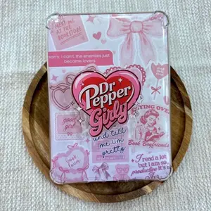 Dr. Pepper Cute Kindle/Phone Grip, Gift for Fans, Dr. Pepper Phone Holder, Trending Kindle Grip, Cute Pepper Accessories for Drink Lovers