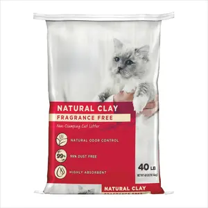 Non-Clumping Unscented Natural Clay Litter, 40 lbs