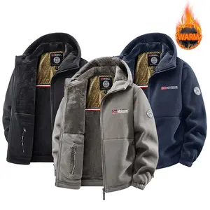 Warm Winter Coats For Men Cold Weather Jackets With Thick Double Layer Hood Oversized Fleece Lined Parkas For Ultimate Comfort